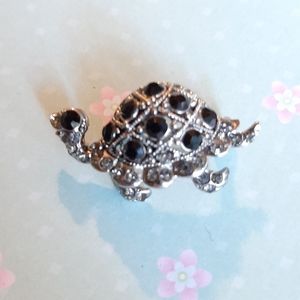 Turtle brooch